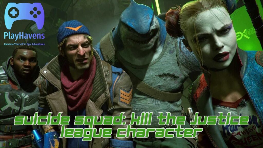 Suicide Squad Kill the Justice League Character