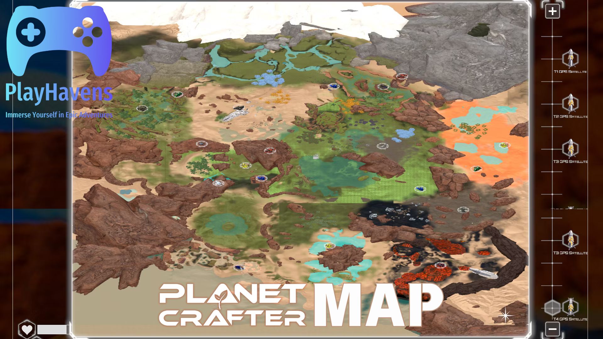 The Planet Crafter Full Map