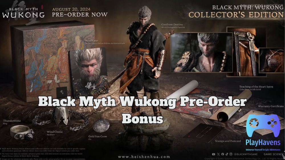 Black Myth Wukong Pre-Order Bonus