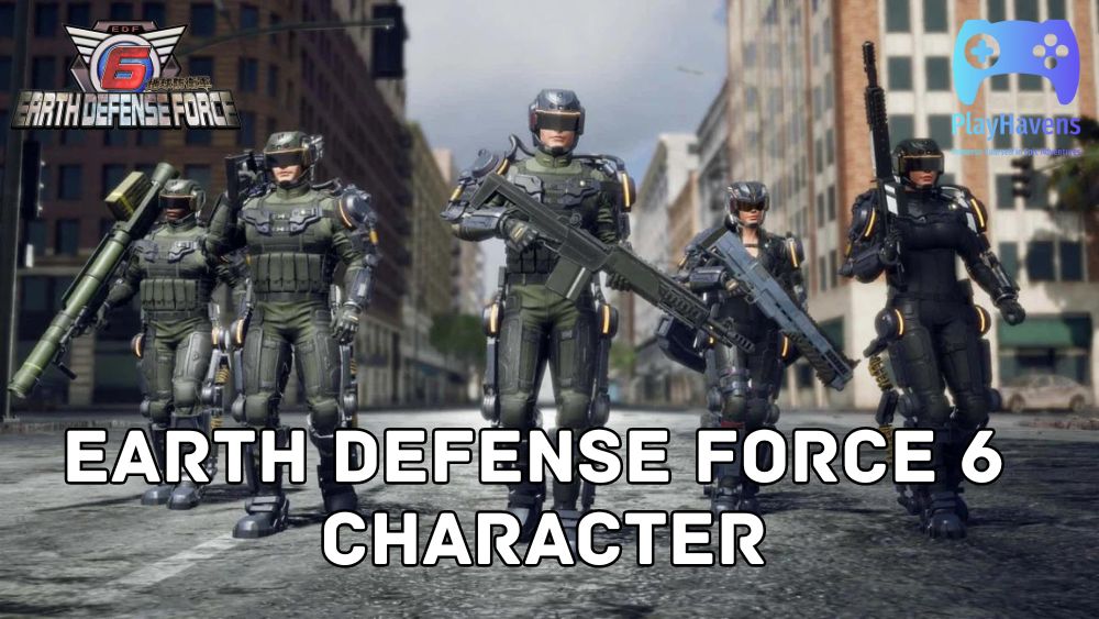 Earth Defense Force 6 Character