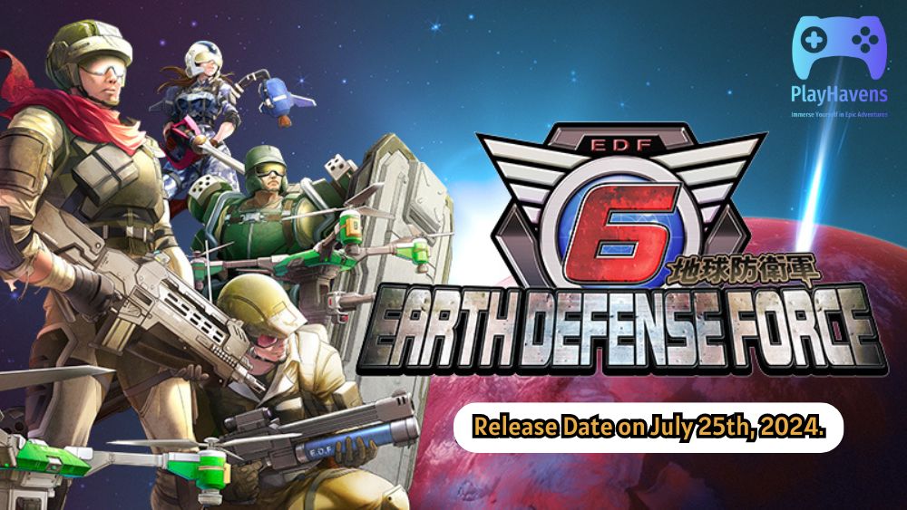 Earth Defense Force 6 Release Date on July 25t 2024