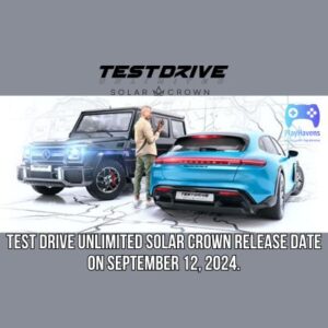 Test Drive Unlimited Solar Crown Release Date on September 12, 2024